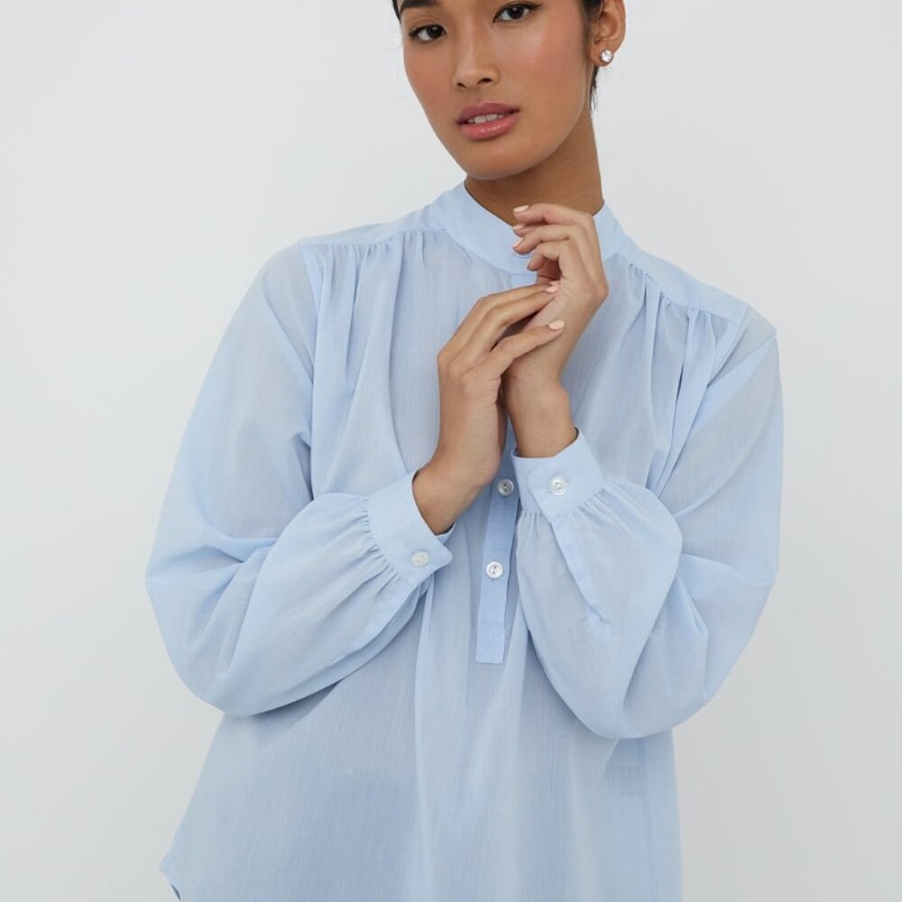Boho Shirt - True Blue
